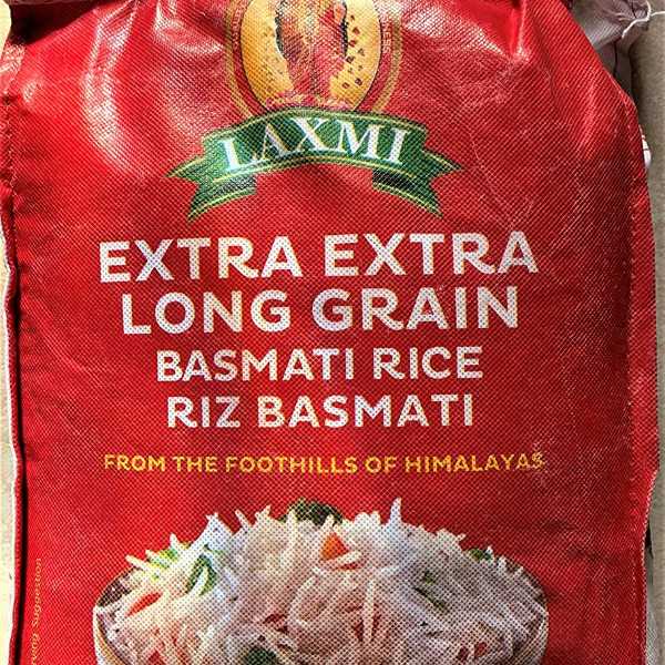 Laxmi Extra Extra Long Grain Bas