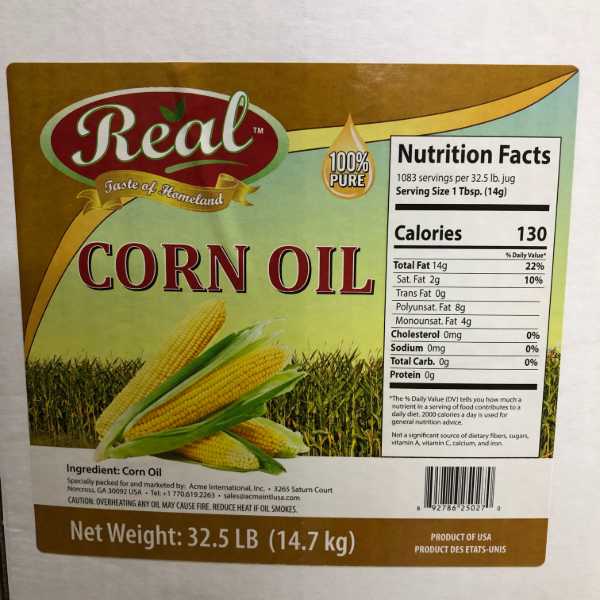 Real Corn Oil