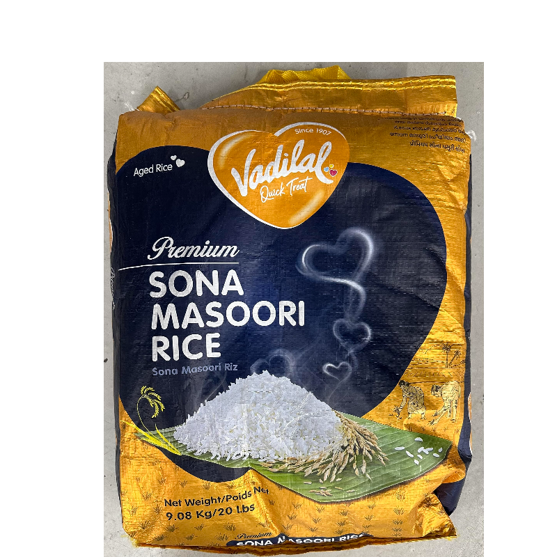 VADILAL SONA MASOORI RICE 20LB