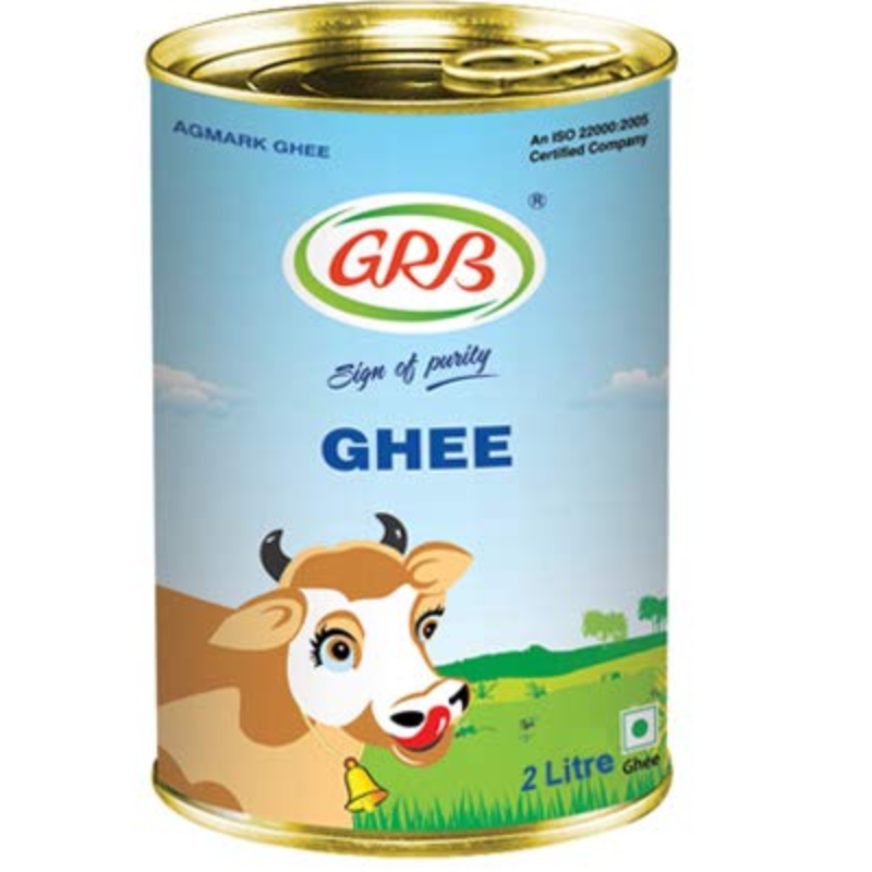 GRB COW GHEE TIN