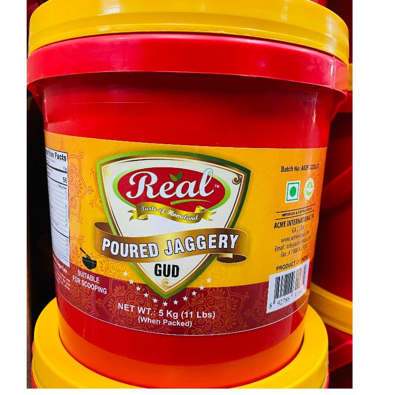 REAL POURED JAGGERY 5KG