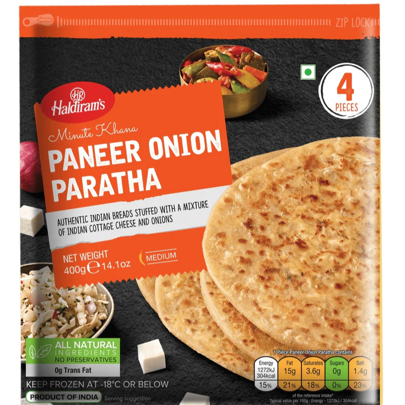 HALDIRAMS PANEER ONION PARATHA