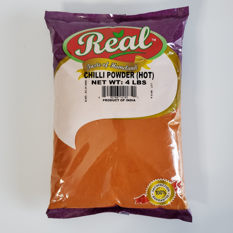 REAL CHILLY POWDER HOT 4LB