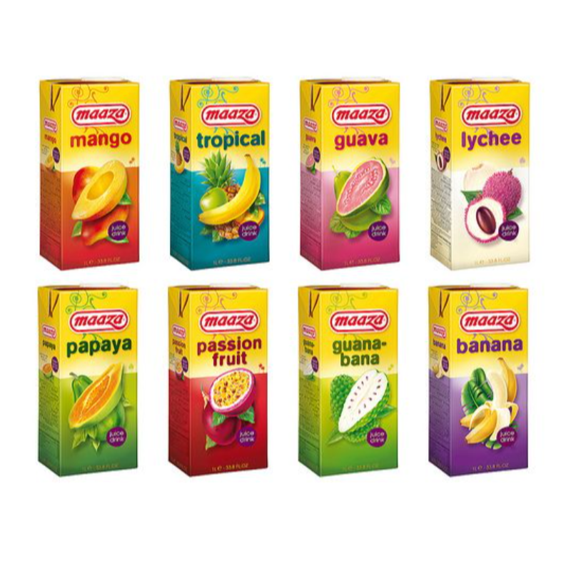 MAAZA TETRA PACK 1LT