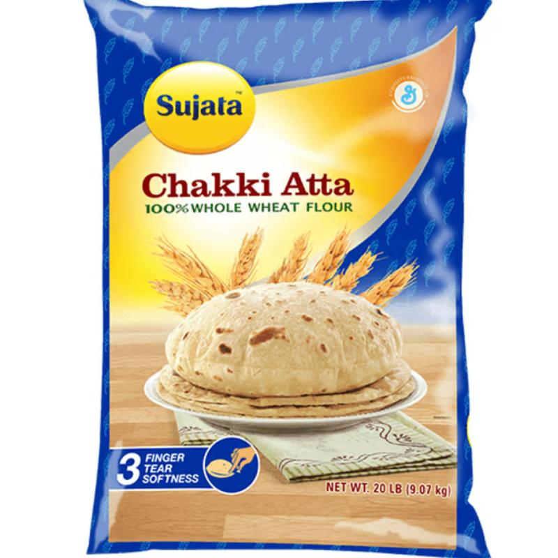 SUJATA CHAKKI ATTA 20LB