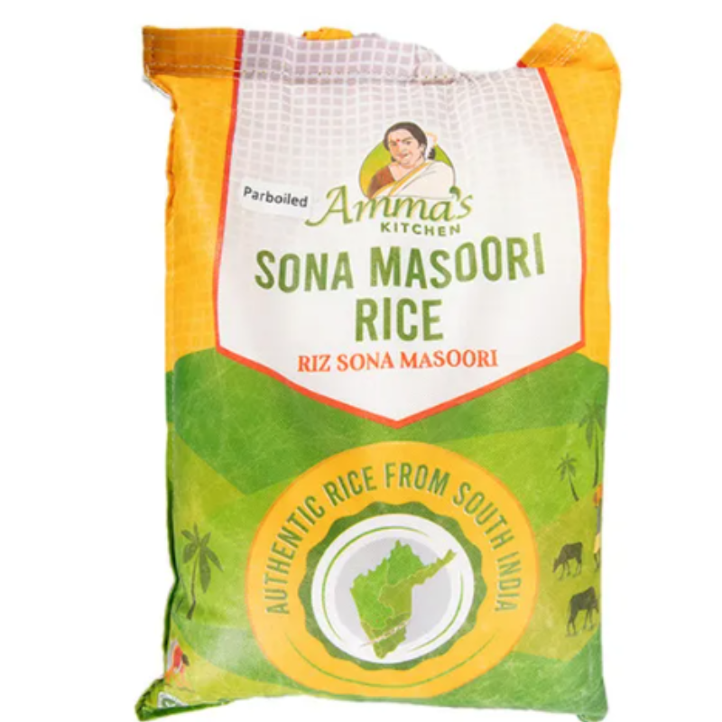 Amma’s Kitchen Sona Masoori Rice 40LB