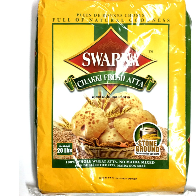 SWARNA CHAKKI ATTA 20LB