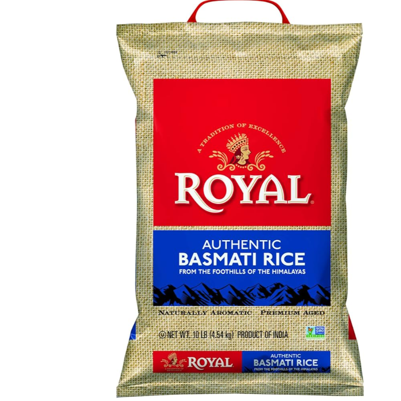 REAL BASMATI RICE 10LB